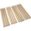 Juego de 4 estantes de madera para dominó de SUTIMSHE_1