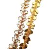 Cadena de diamantes de imitación de color champán de 1_1