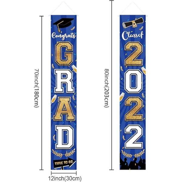 Pancarta de decoraciones de graduación 2022 letrero de_2