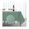 Softalker Mantel rectangular jacquard Mantel impermeable_1
