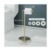 Soporte de papel higiénico independiente dispensador de_2