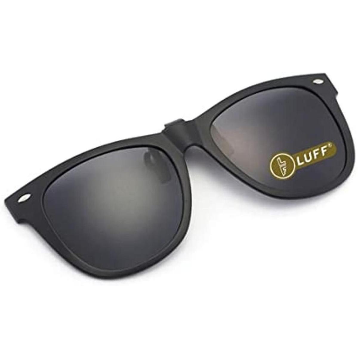 Lentes de sol con clip de polarización con clip para gafas