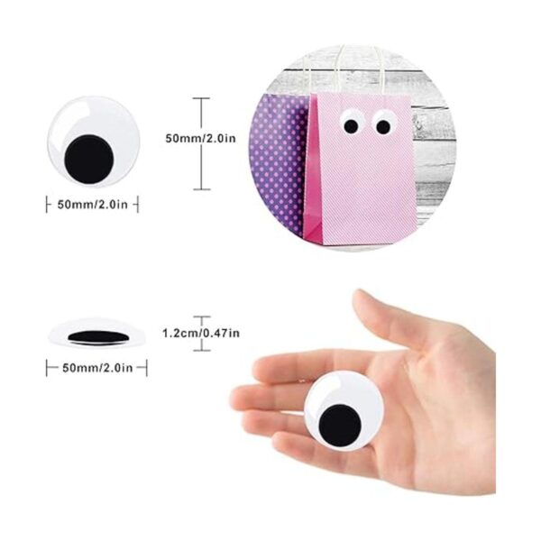 KIMOBER Ojos Googly de 2 pulgadas para manualidades_2