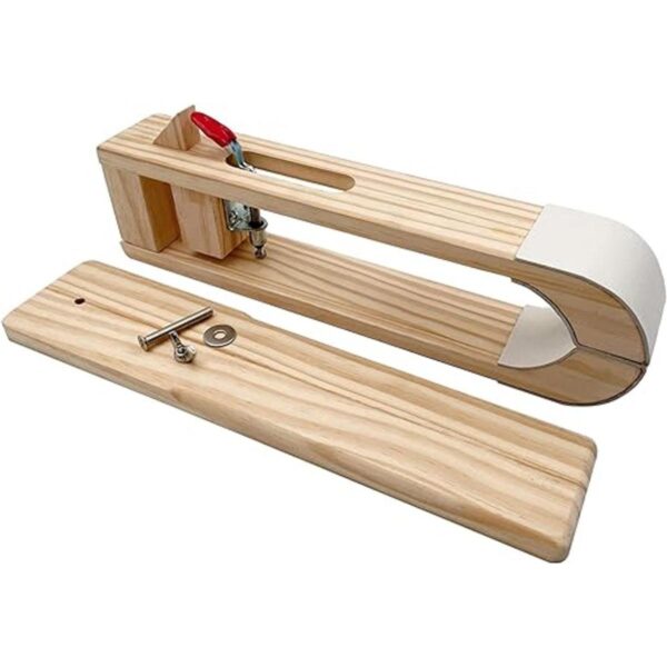 LYFJXX Clip de madera de cuero para manualidades costura_2