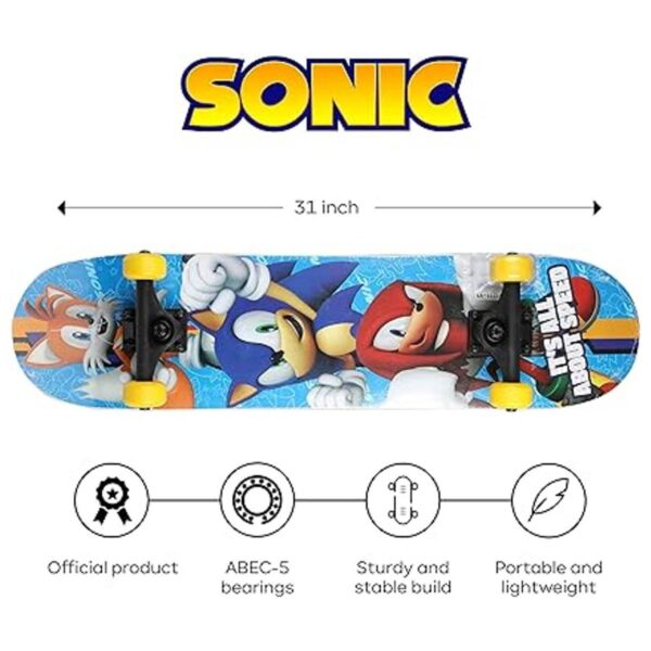 Sonic The Hedgehog Patinetas de personajes Cruiser con_2