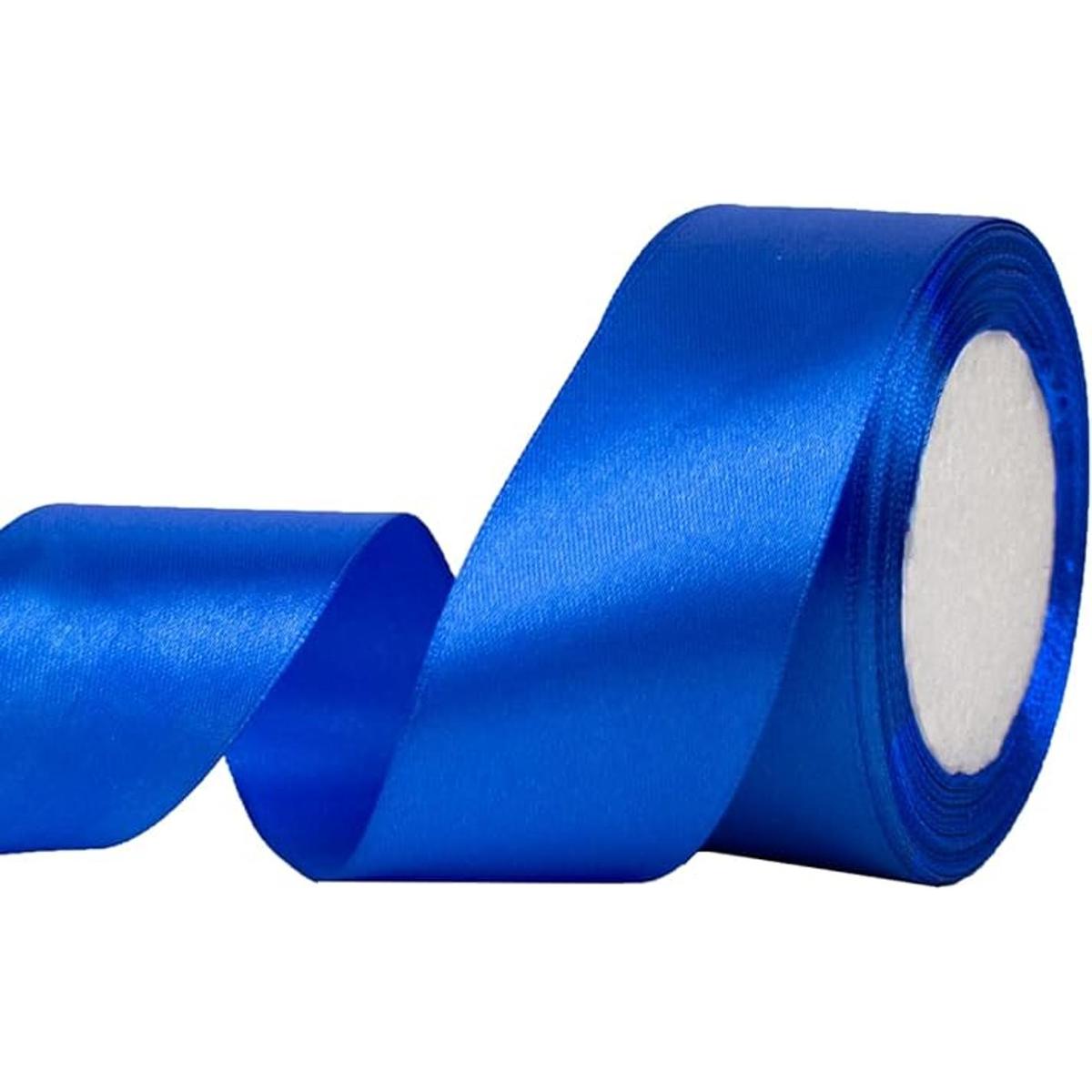 Nichemigo Cinta ancha de doble cara azul real de 112