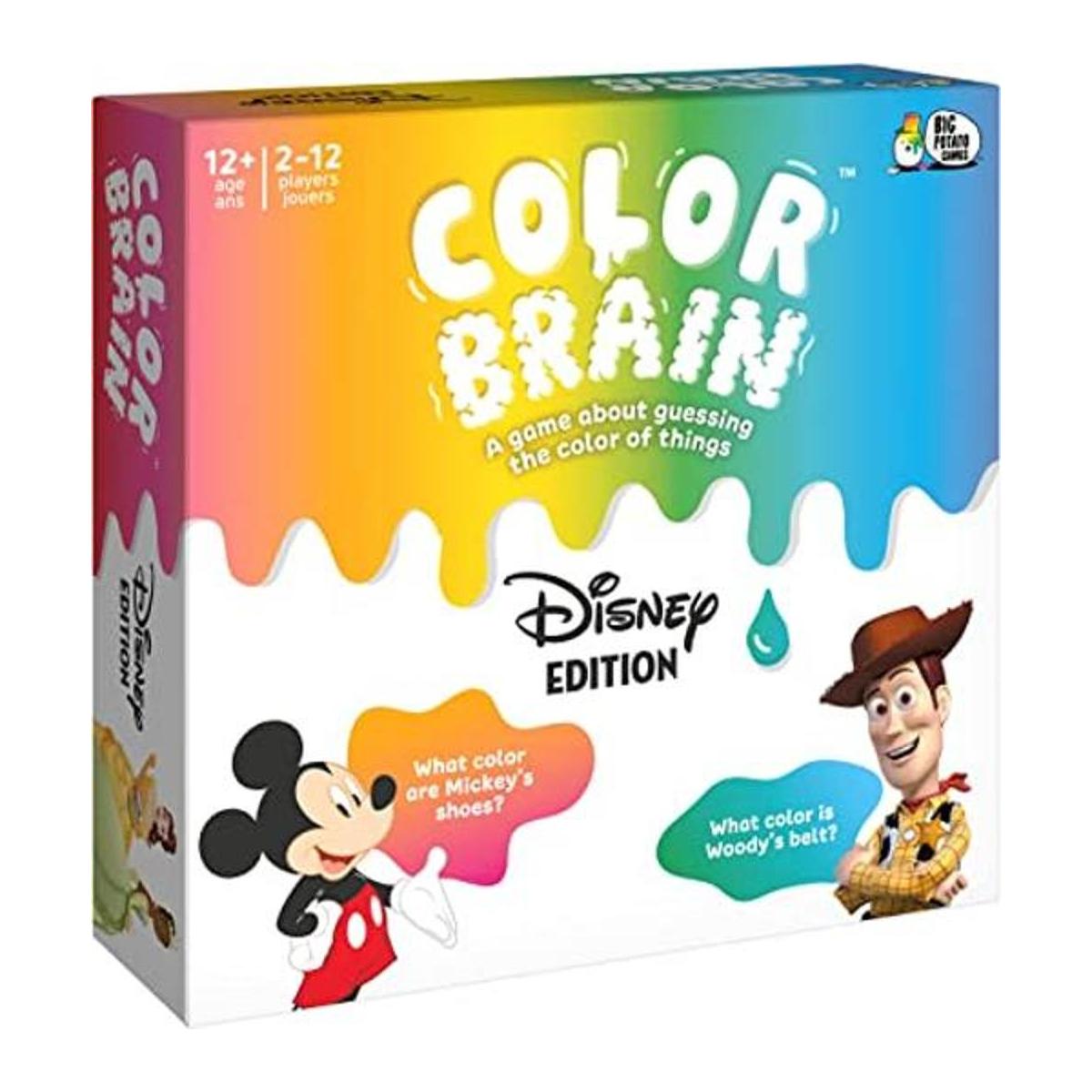Disney juego de mesa de cerebro de color para familias