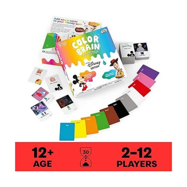 Disney juego de mesa de cerebro de color para familias_2