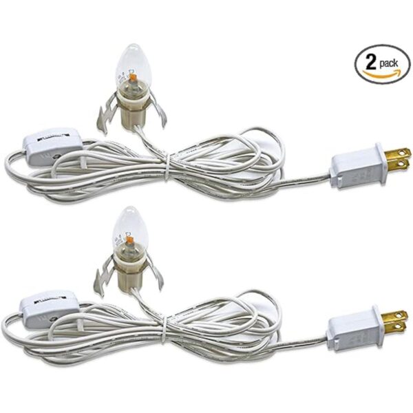 Paquete de 2 cables de accesorios con 2 bombillas de_1