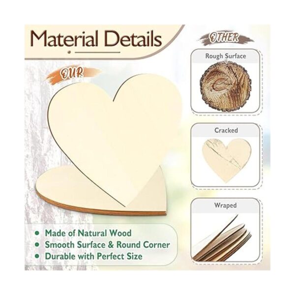 Corazones de madera para manualidades 12 pulgadas_3