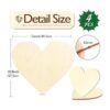 Corazones de madera para manualidades 12 pulgadas_2