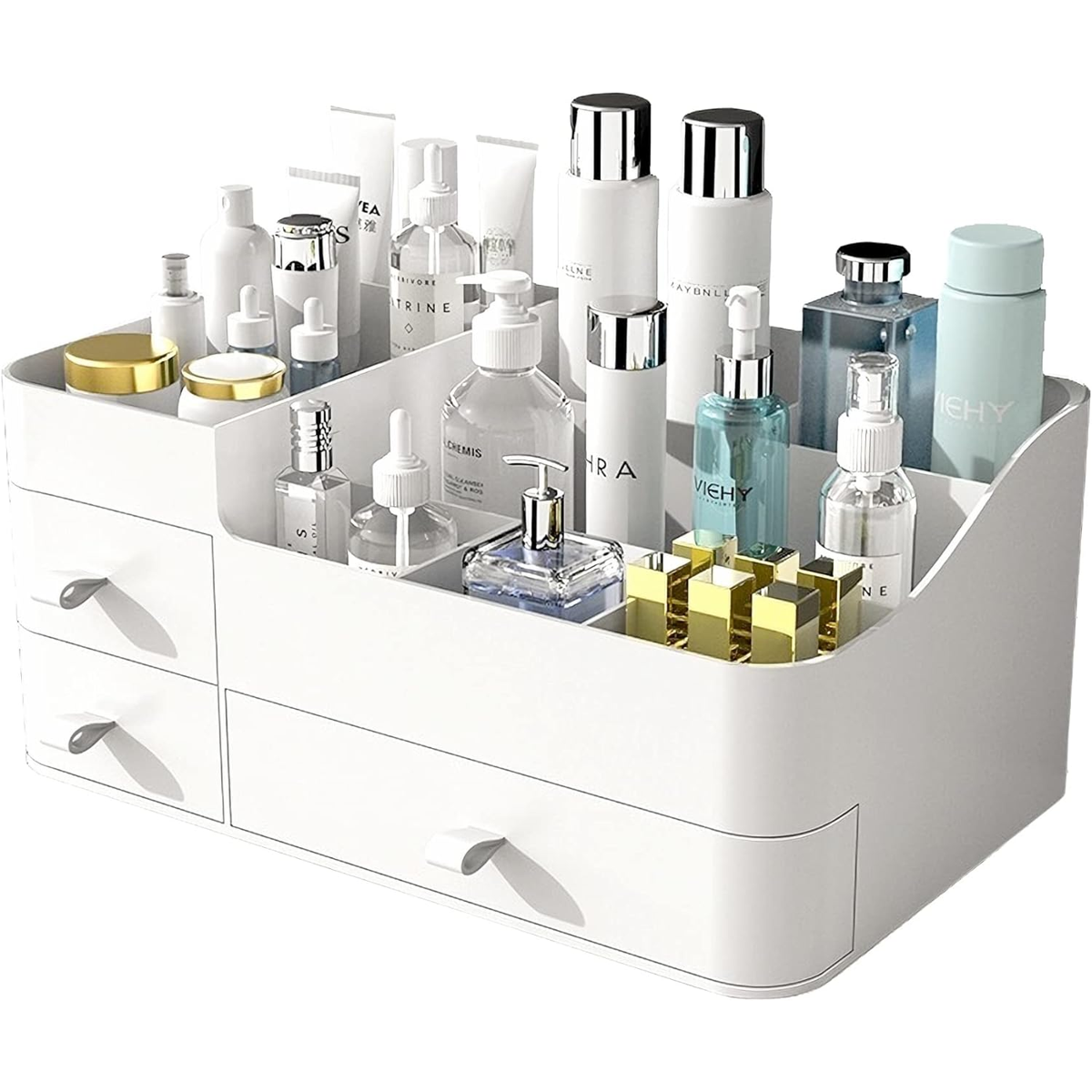 Organizador de maquillaje para tocador organizador grande