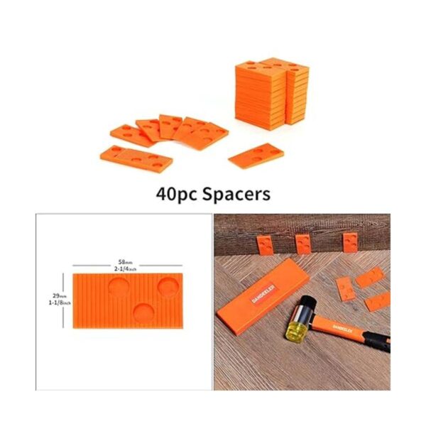 Dandeeler Kit de instalación de 45 piezas para suelos_5