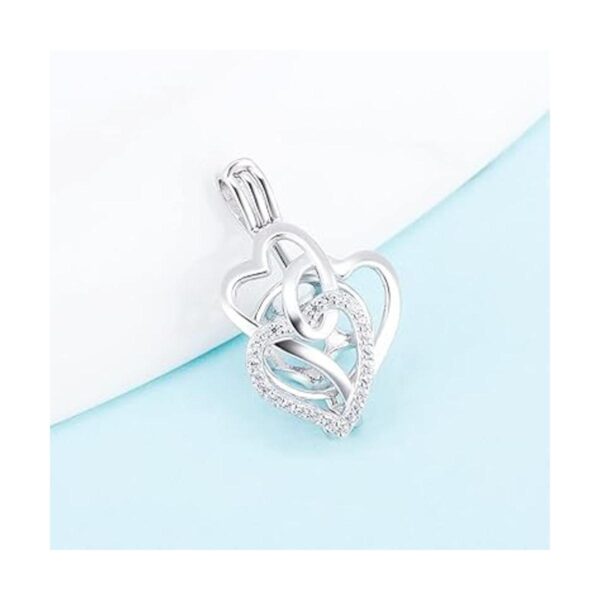LGSY Colgante de jaula de corazón Trinity para_2