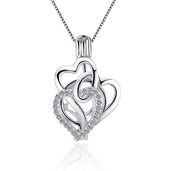 LGSY Colgante de jaula de corazón Trinity para_1