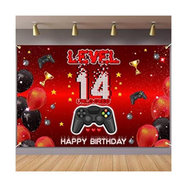 Nivel 14 Póster de fondo desbloqueado para decoración de_1