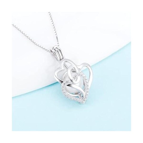 LGSY Colgante de jaula de corazón Trinity para_5