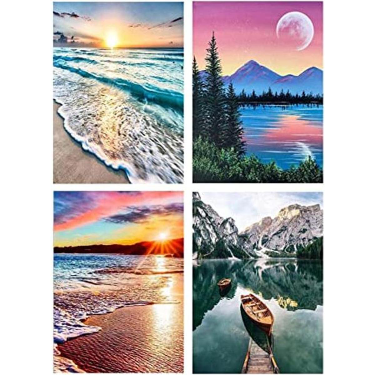 Pintura por números para adultos kits de pintura por