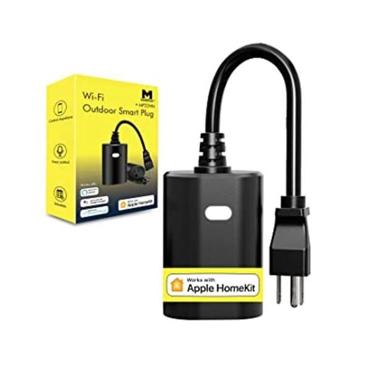 Minoston Enchufe inteligente para exteriores toma de