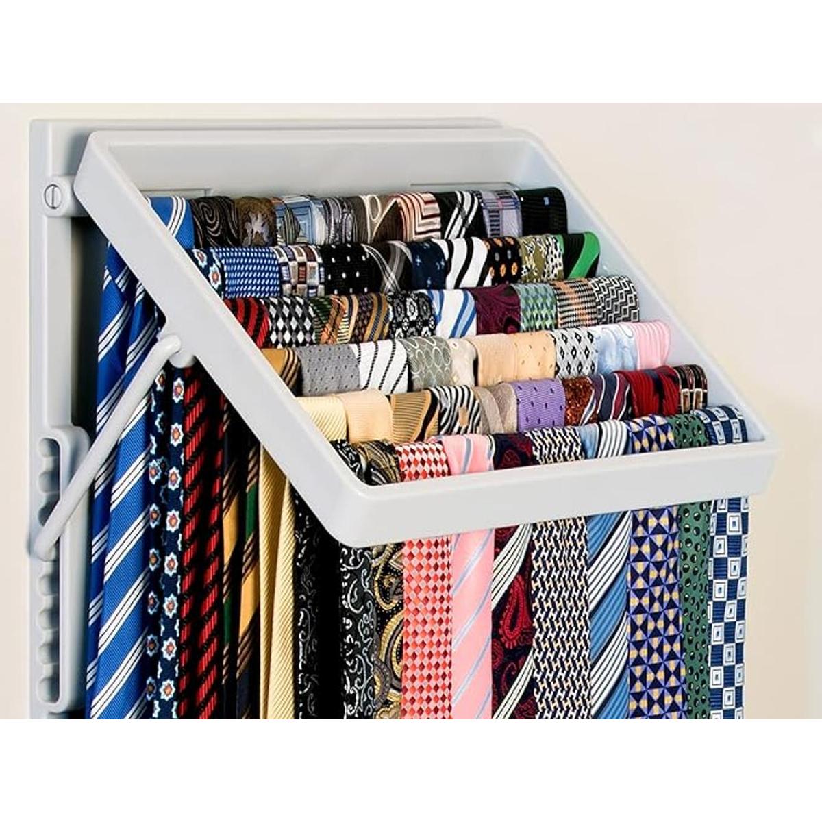 TieMaster Organizador de armario y pañuelo de corbata