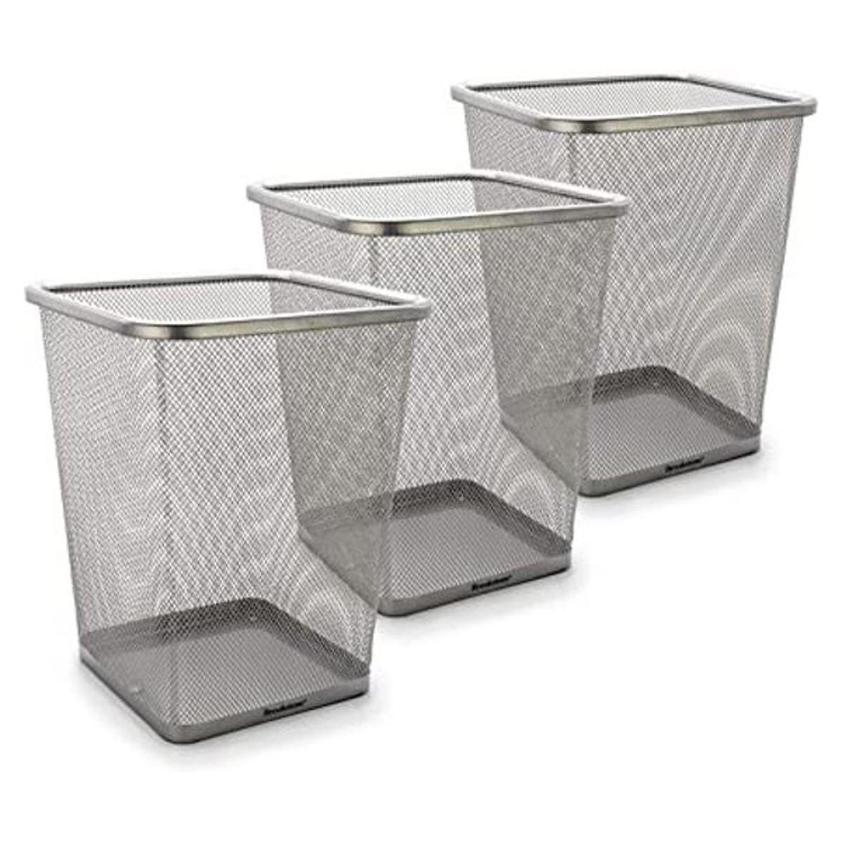 Brookstone BKH1461 paquete de 3 papelera de malla