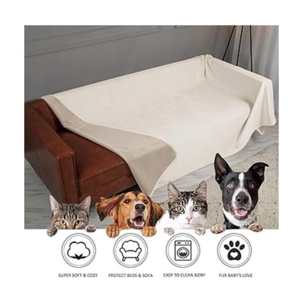 Ameritex Manta reversible para mascotas terciopelo 100_3