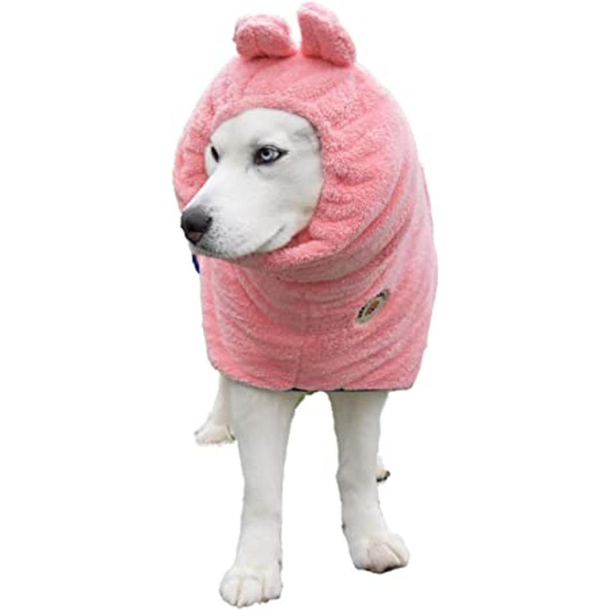 DERPYCHAPPY Derpy Chappy Toalla de baño para perro bata