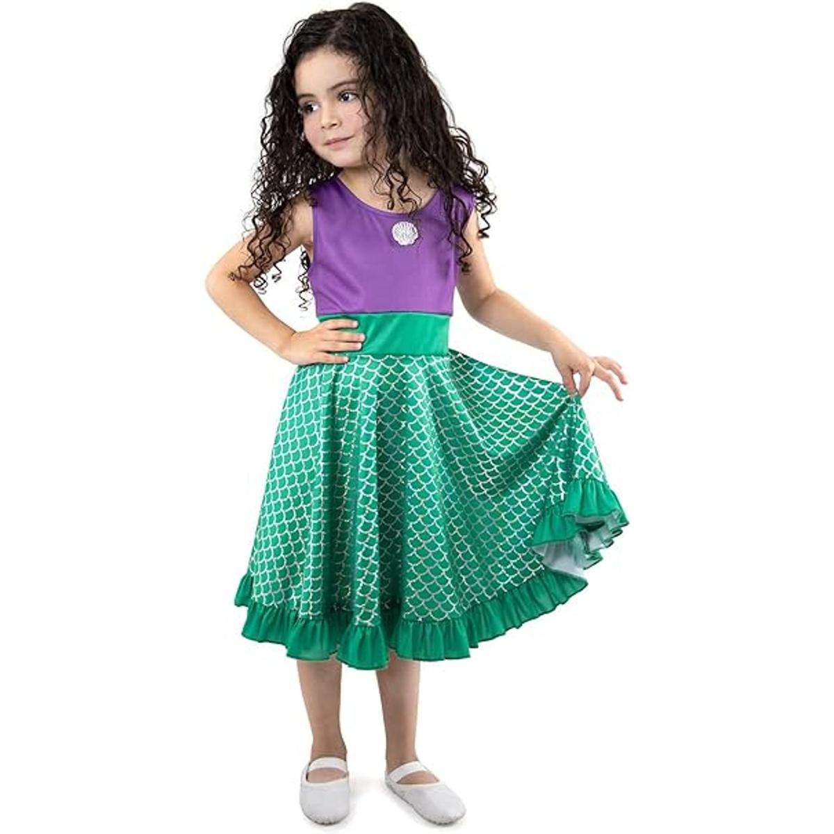 Little Adventures Vestido de princesa de sirena talla XL