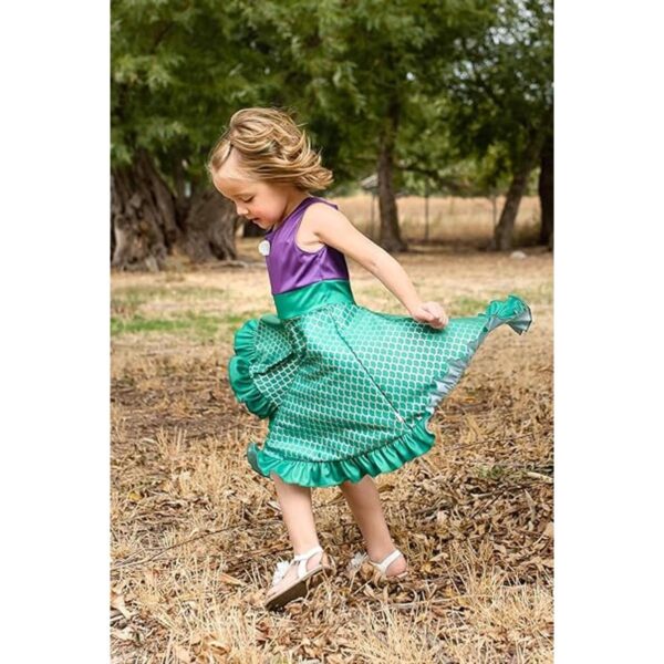 Little Adventures Vestido de princesa de sirena talla XL_3