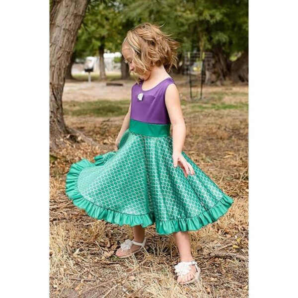 Little Adventures Vestido de princesa de sirena talla XL_5