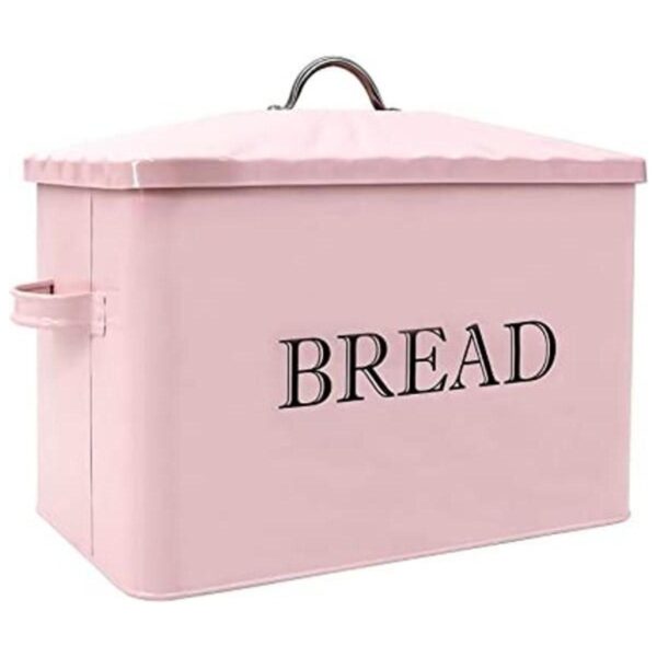 Jolitac Caja de pan de metal contenedor de almacenamiento_1