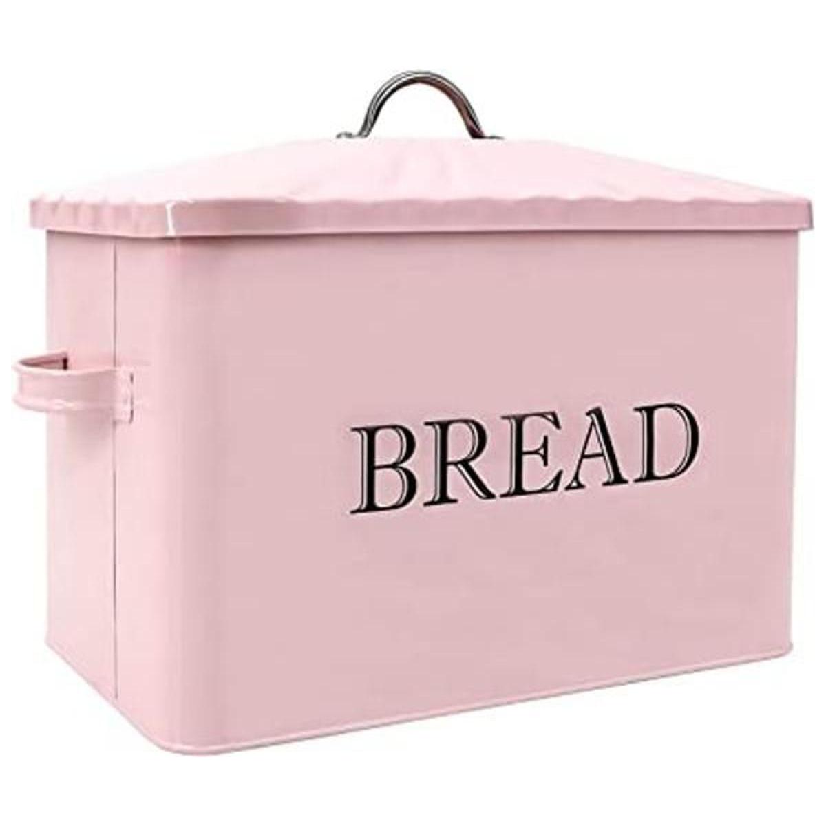 Jolitac Caja de pan de metal contenedor de almacenamiento