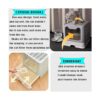 Hamiledyi Caja de arena plegable grande para gatos con_4