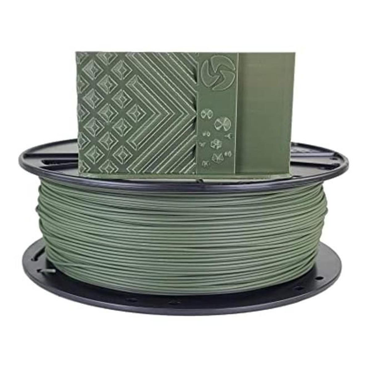 Filamento 3D 3D de combustible 3D Pro PLA verde oliva