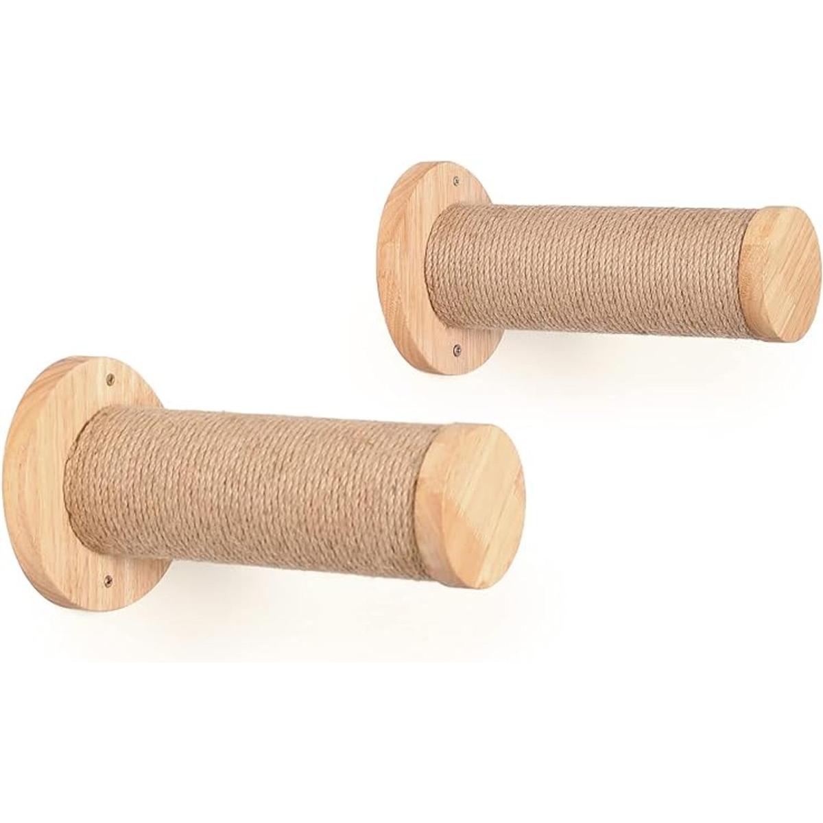 FUKUMARU Muebles de pared para gatos escalón de escalada