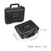 Lekufee Carcasa rígida compacta y portátil resistente al_4