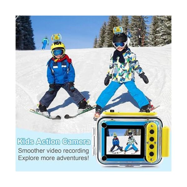 GKTZ Cámara impermeable para niños 180 rotativos 1080P_2