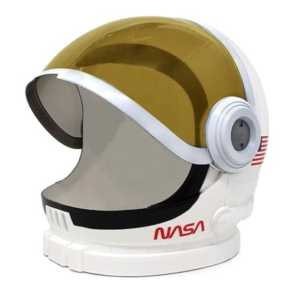 Casco de astronauta con visera movible juego de juguetes_6