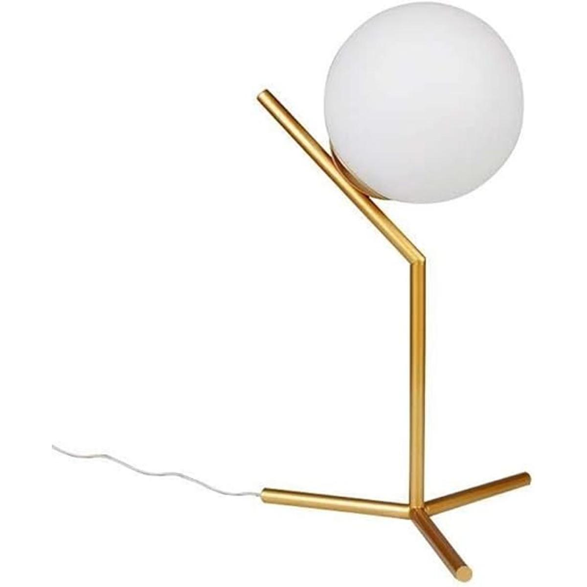 Dellemade Globe TD00965 Lámpara de mesa dorada de