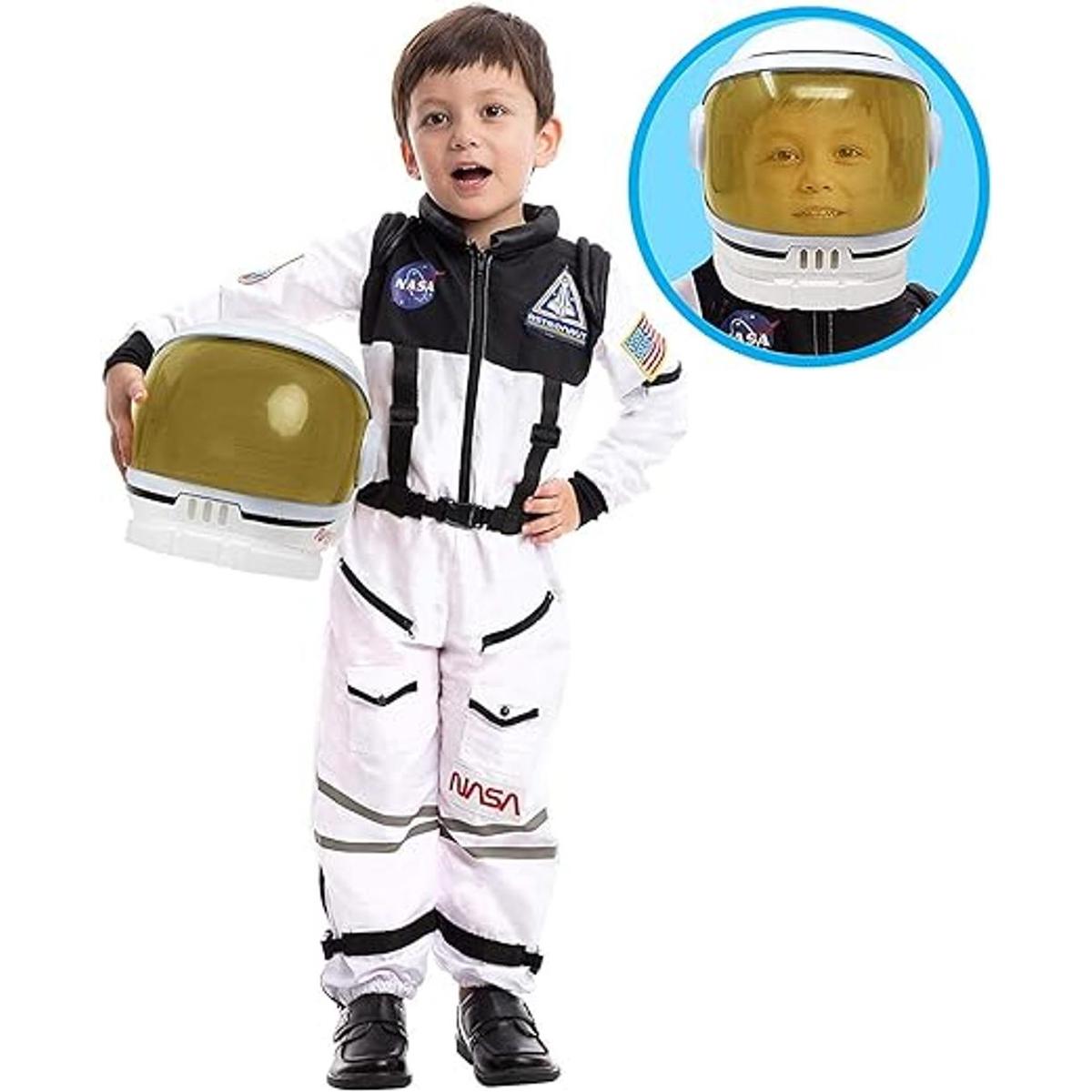 Casco de astronauta con visera movible juego de juguetes
