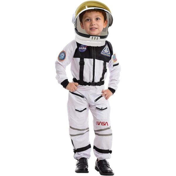 Casco de astronauta con visera movible juego de juguetes_3