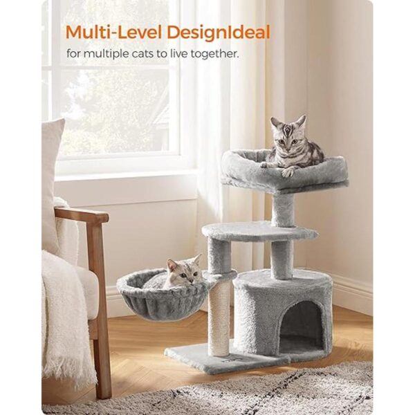 FEANDREA rbol para gatos torre para gatos condominio_4