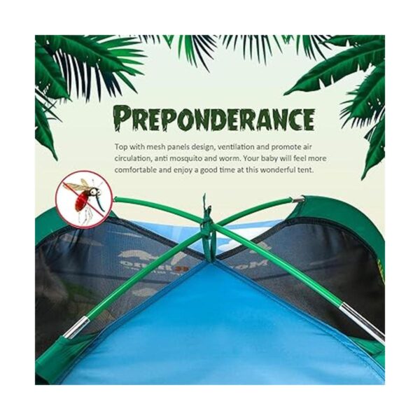 MountRhino Kids Play Tent 48x48x42 Dinosaur Tent_3