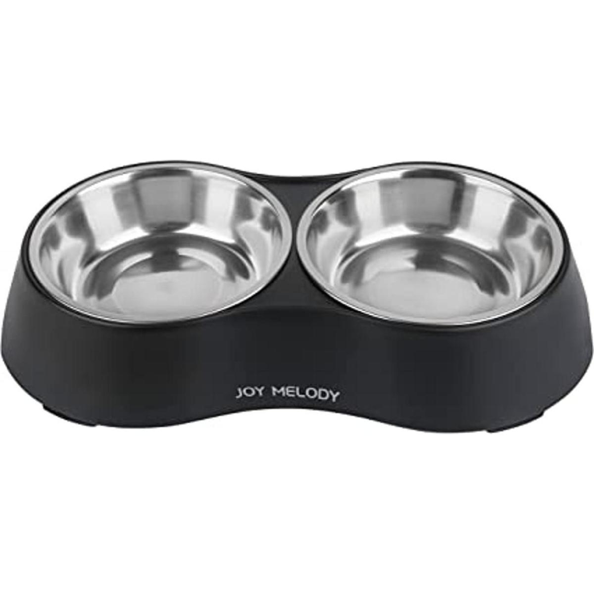 Joy Melody Cuencos para gatos con soporte para alimentos y