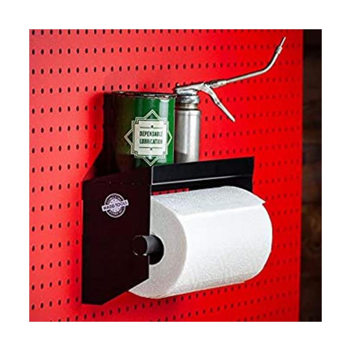 MADD Tools Soporte para toallas de papel con estante para