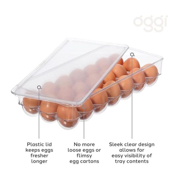 Oggi 5159 Soporte apilable para huevos organizador de_2