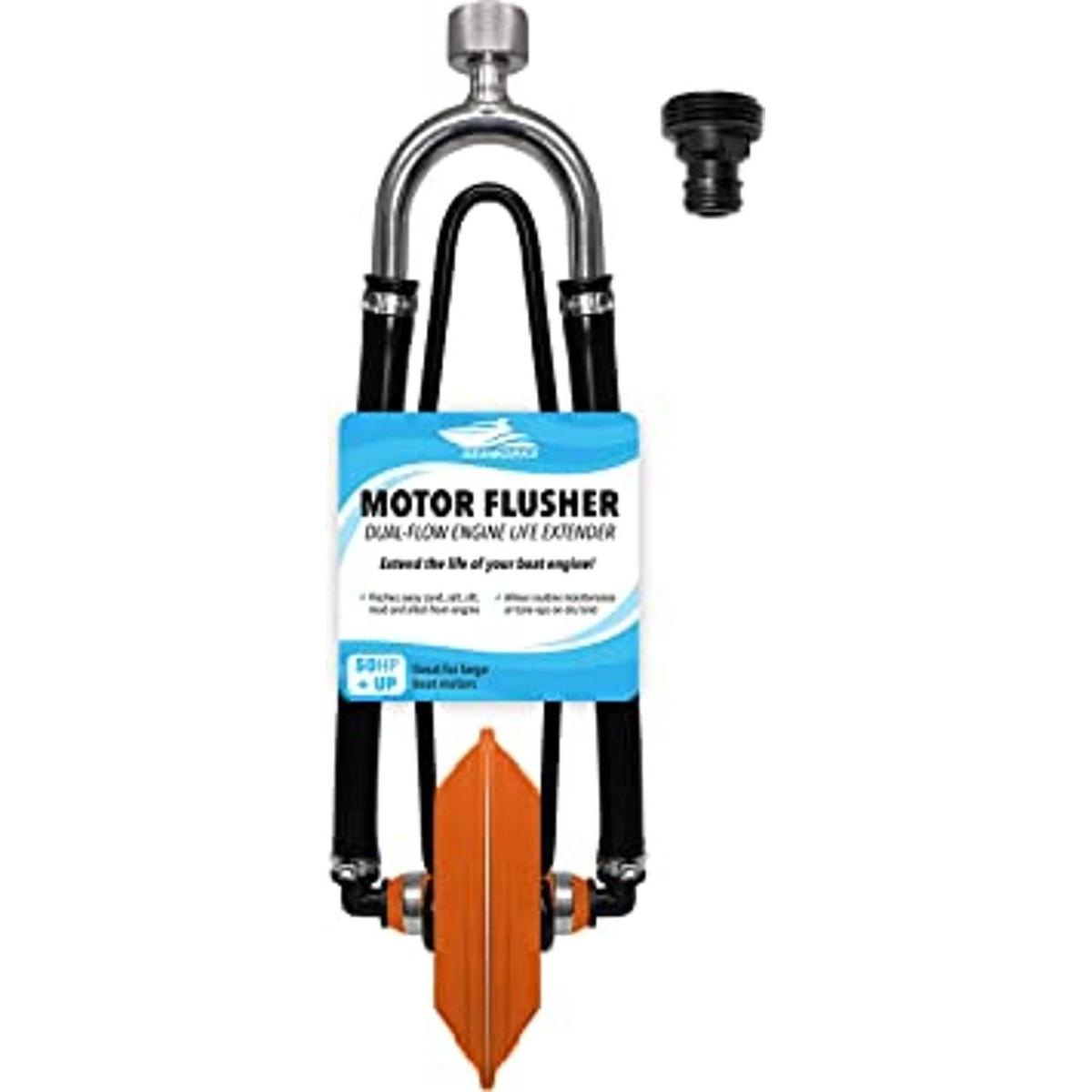 Seaworks Flusher de motor de barco de acero resistente de