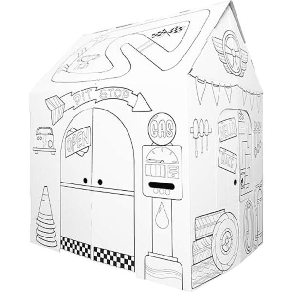 Easy Playhouse Clubhouse Amigos Garaje_1