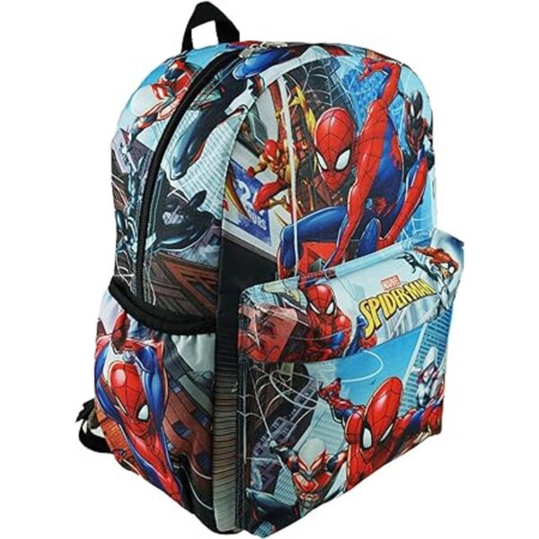 SpiderMan Deluxe A17704 Mochila grande de 16 pulgadas con_2