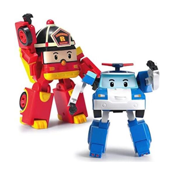 Robocar Poli Paquete de 2 juguetes de robot_1